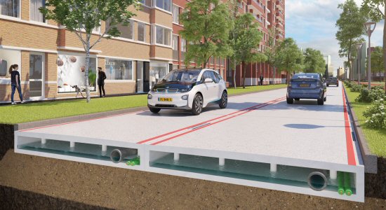 Plastic Road Artists Impression - MAT Foundry